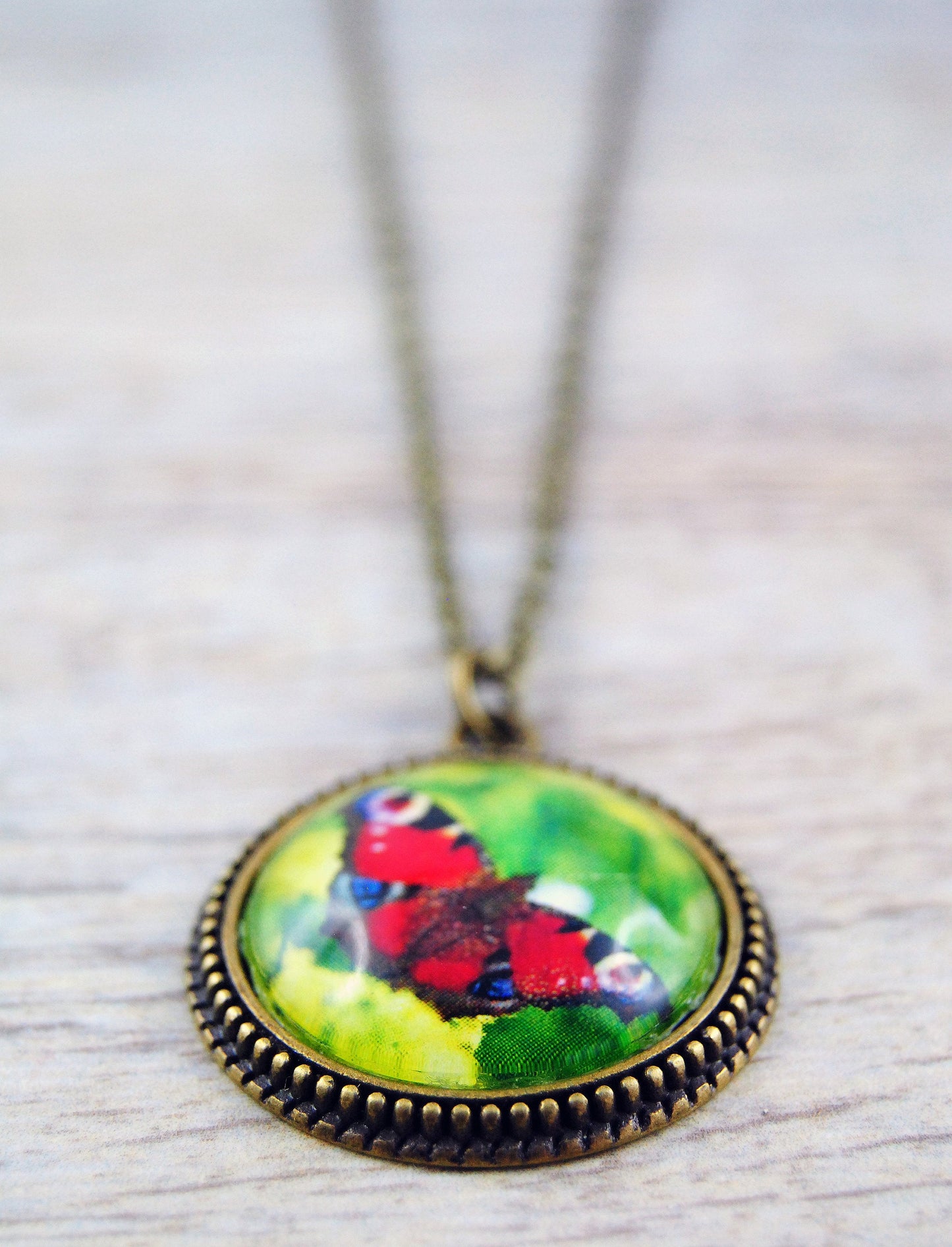 Schmetterling" Amulett