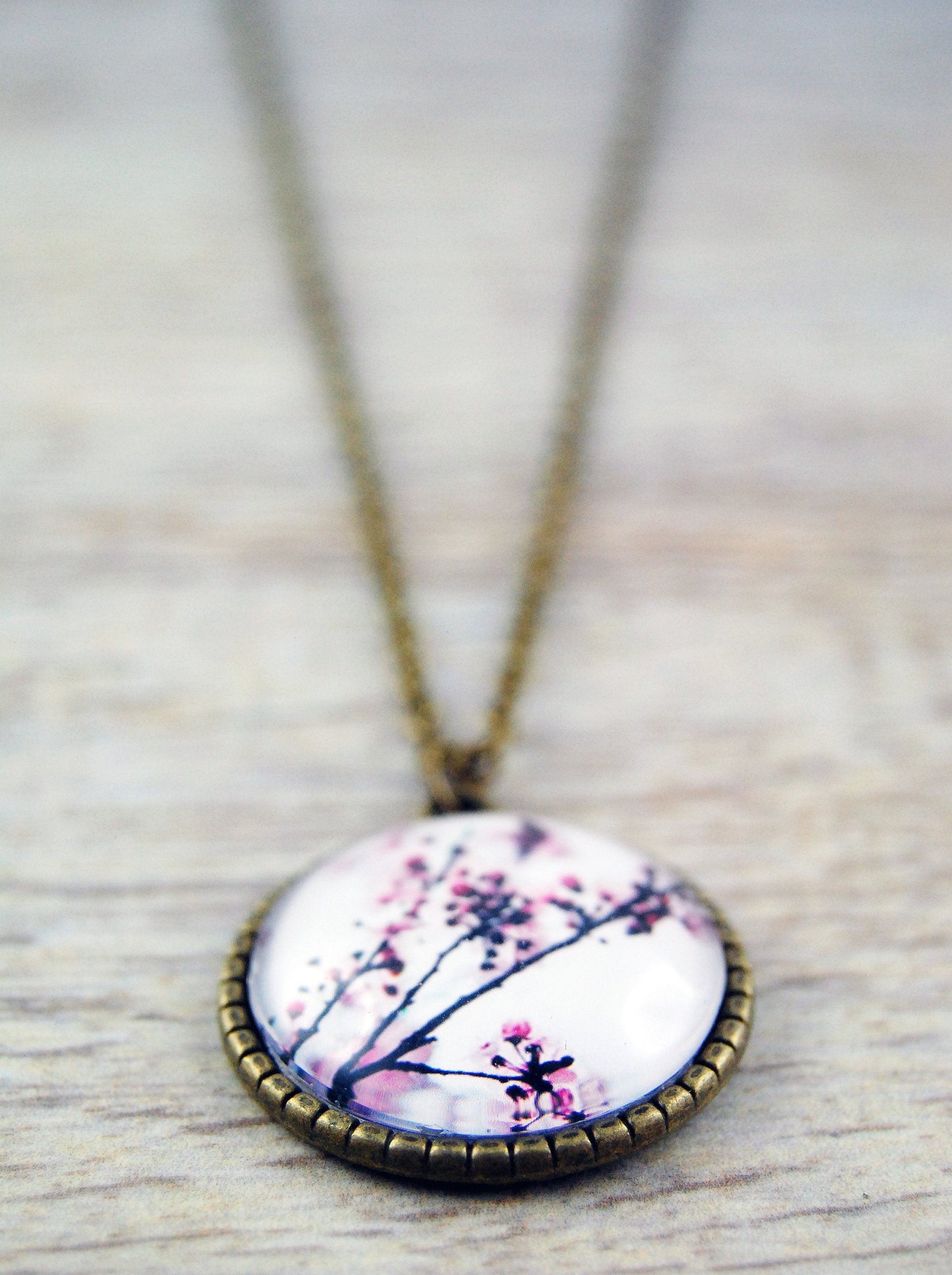 Kirschblüten" Amulett