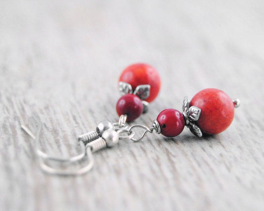 Ohrhänger "Korallenblüte"