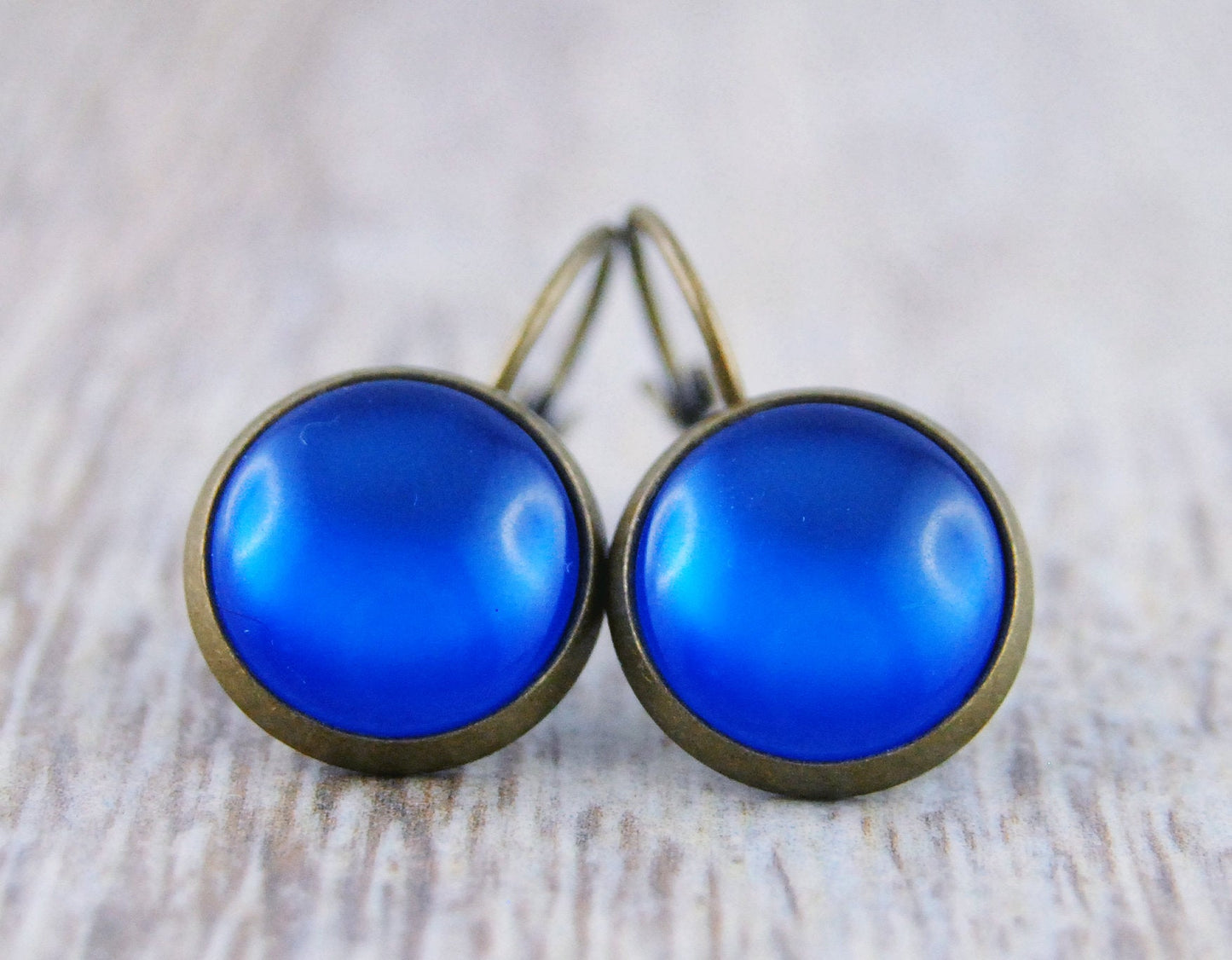 Ohrhänger "Ozeanblau"