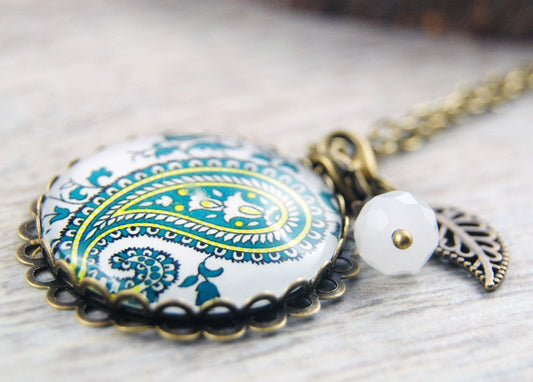 Orientalischer Garten" Amulett