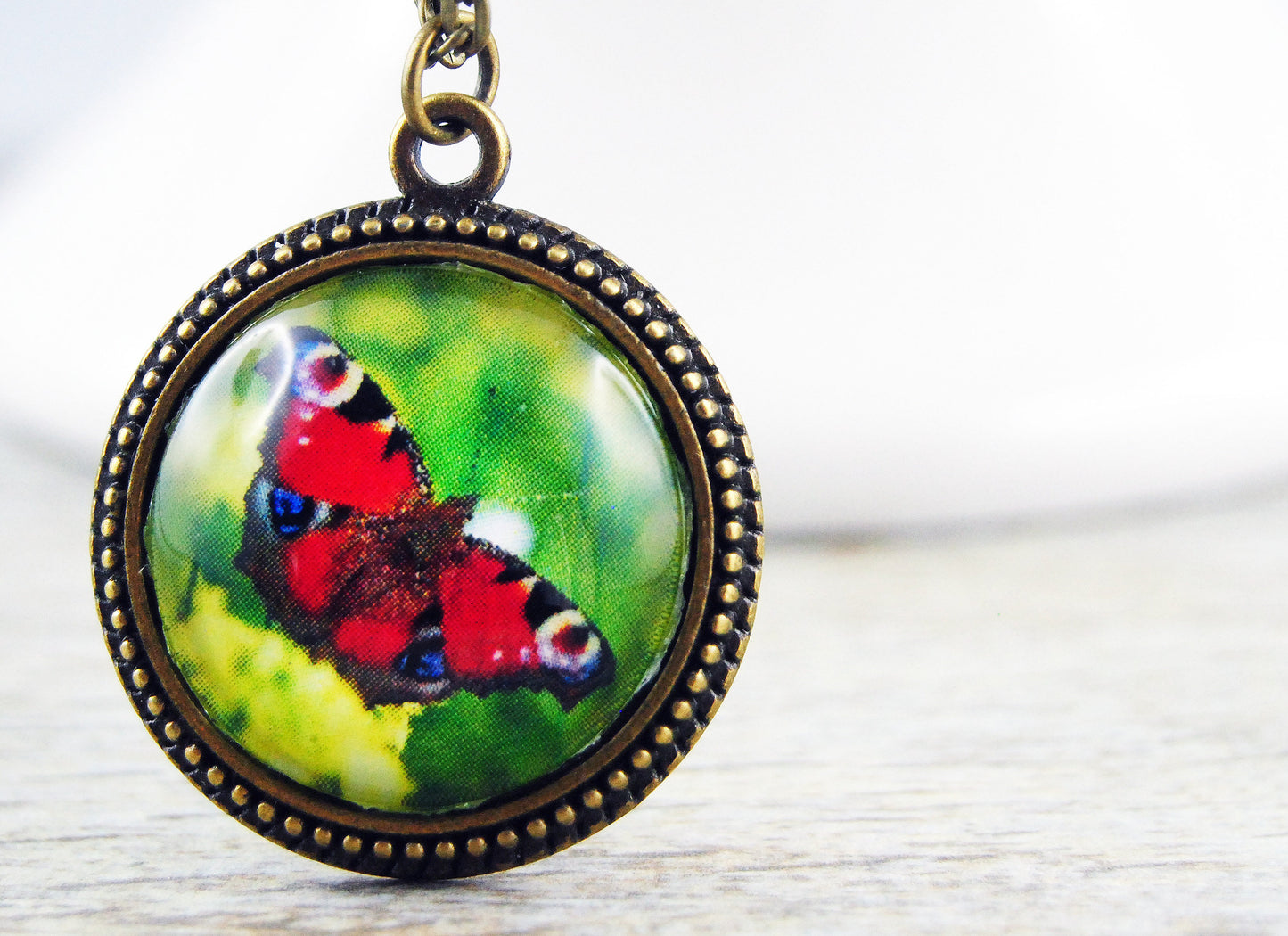 Schmetterling" Amulett