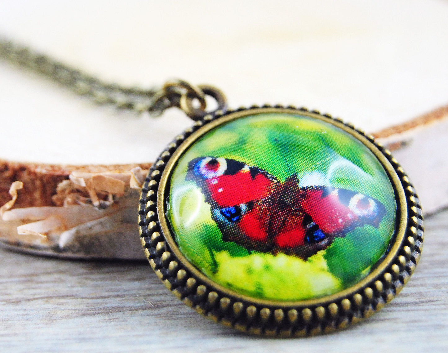 Schmetterling" Amulett
