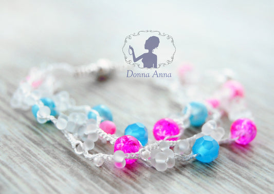 Pastellträume / UNIKAT-Armband