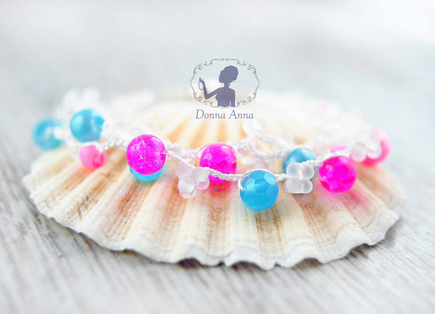 Pastellträume / UNIKAT-Armband