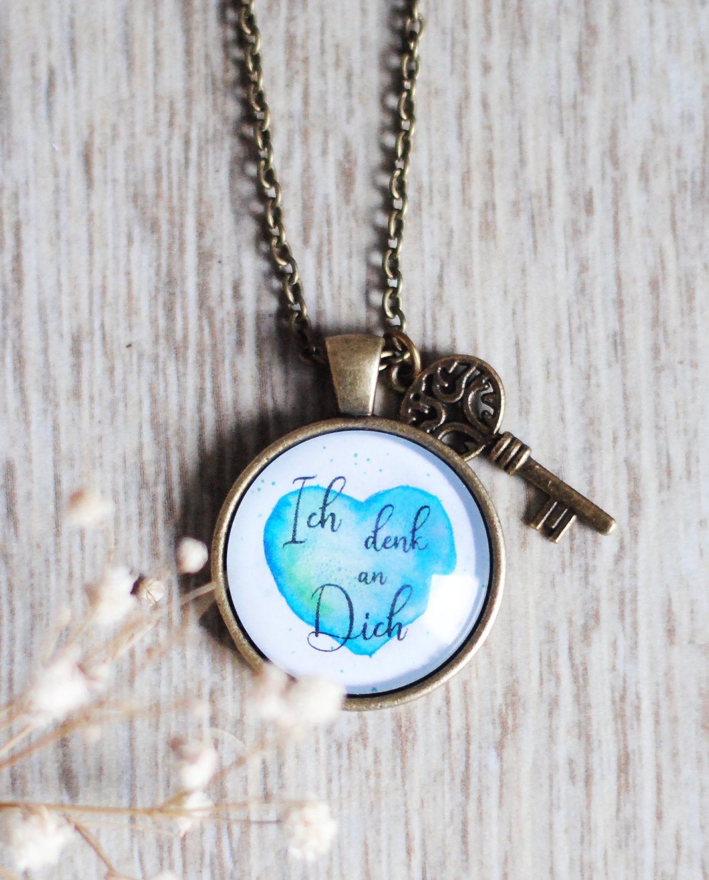 Amulett "Ich denk an Dich"