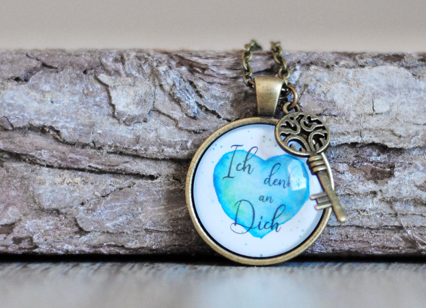 Amulett "Ich denk an Dich"