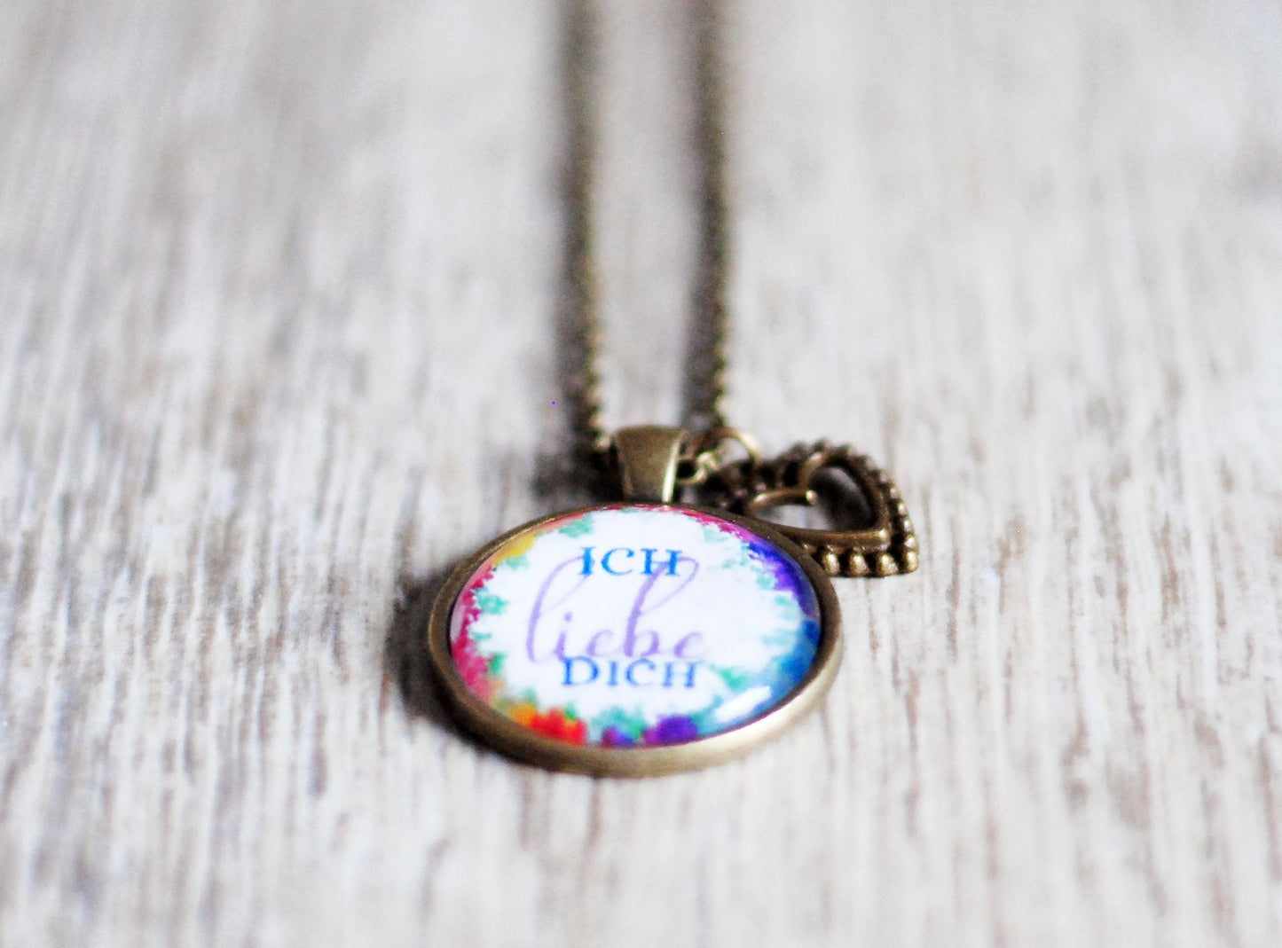 Amulett "Ich liebe Dich"