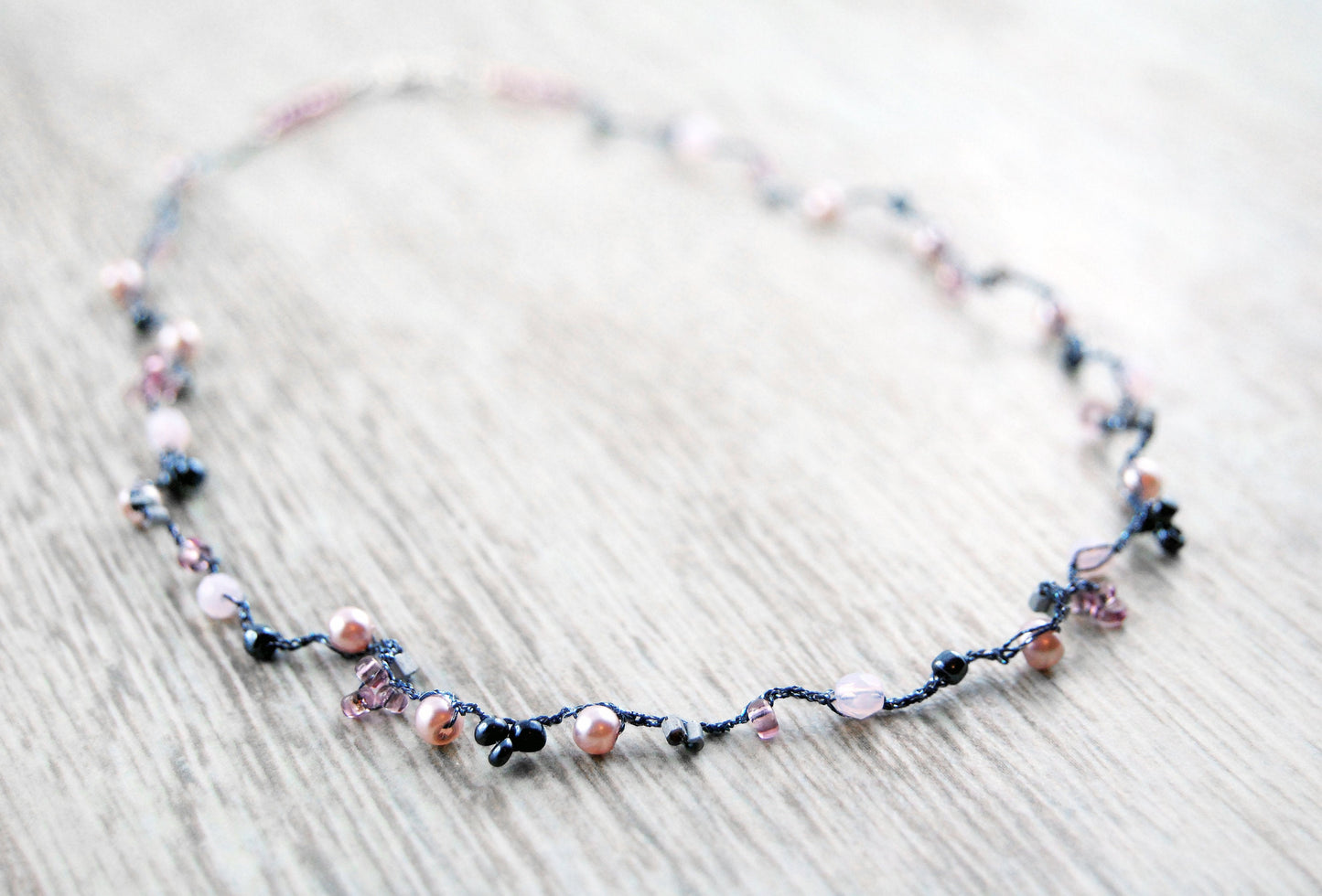 Schlichte Kette "Rosenblüte"