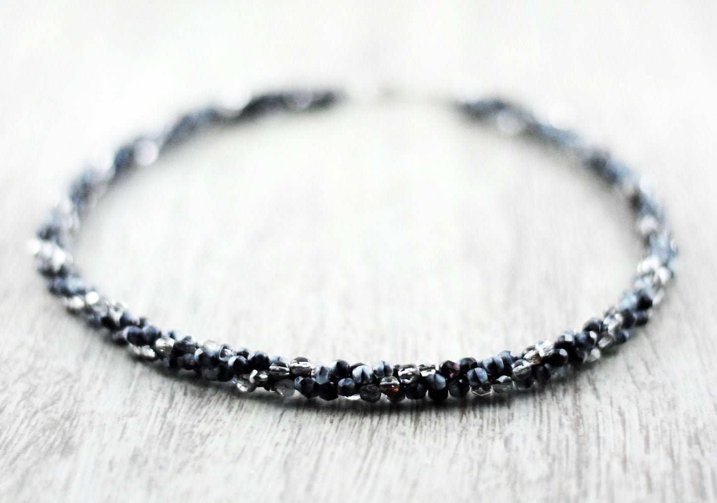 UNIKAT-Kette "Silber-Hämatit"