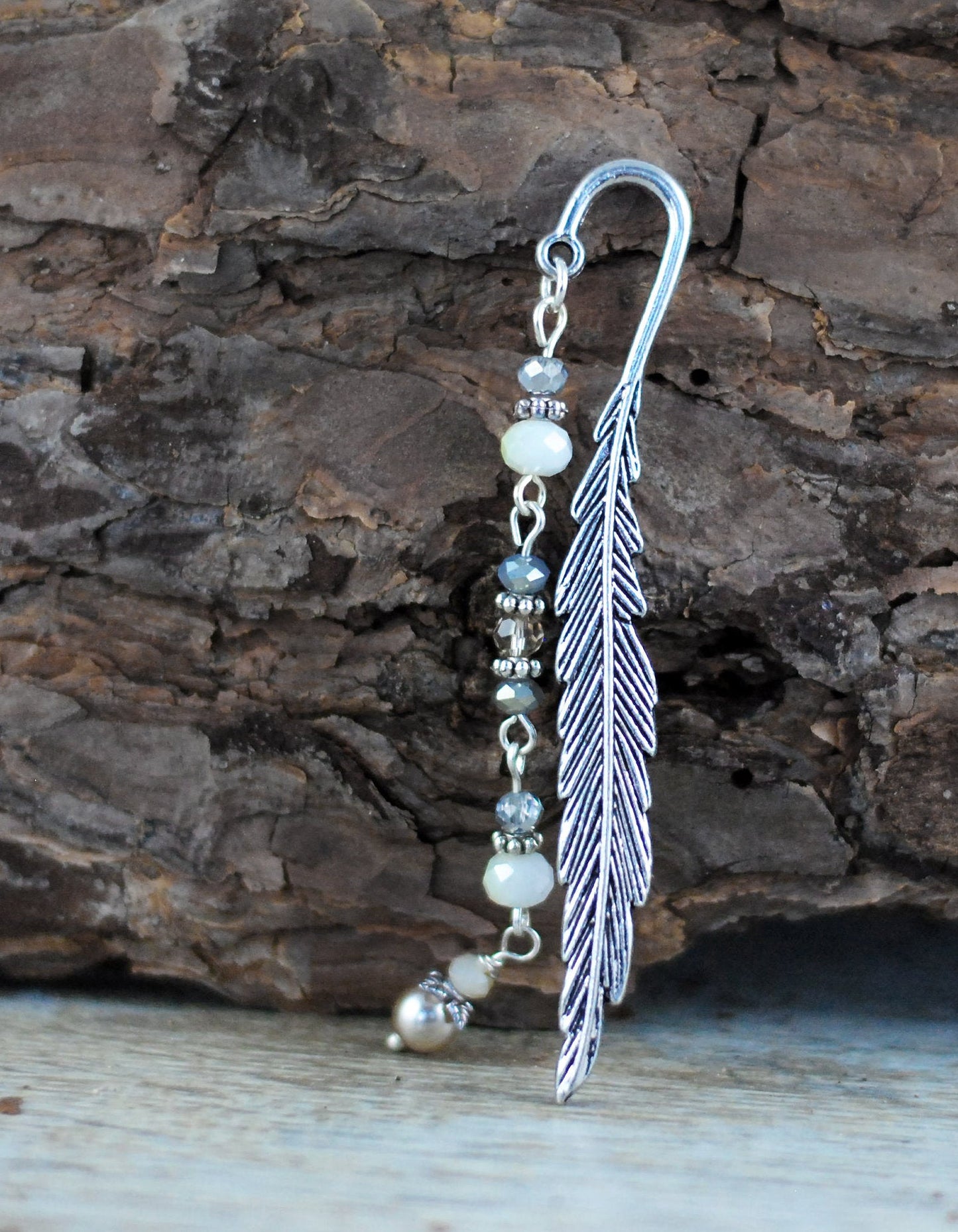 Lesezeichen "Feder" klein