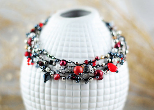 XXL Kette "Feuer und Stein"