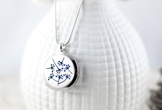 Pusteblumen-Medaillon "Wünsch dir was"