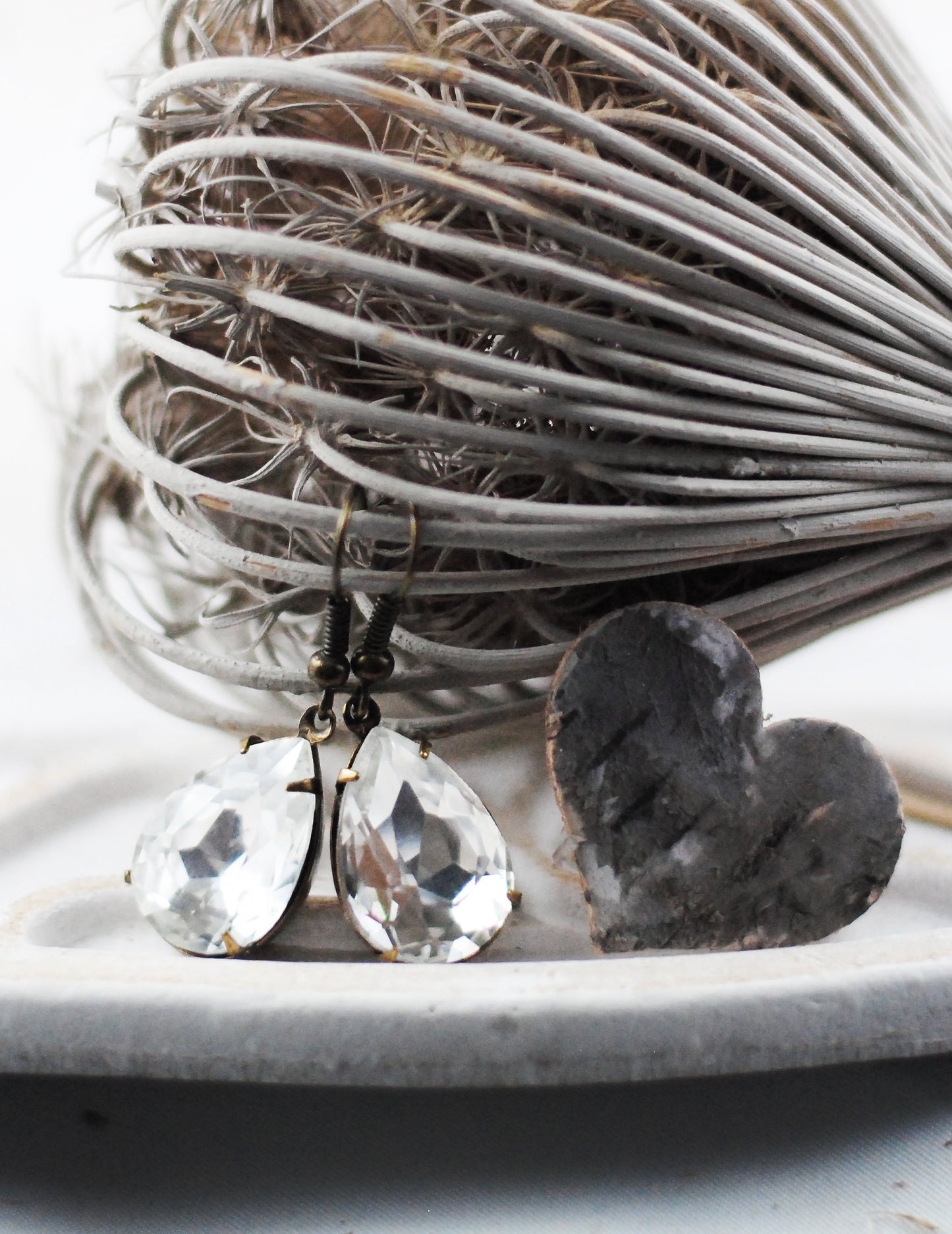 Kristall Tropfen Ohrhänger "Liora"