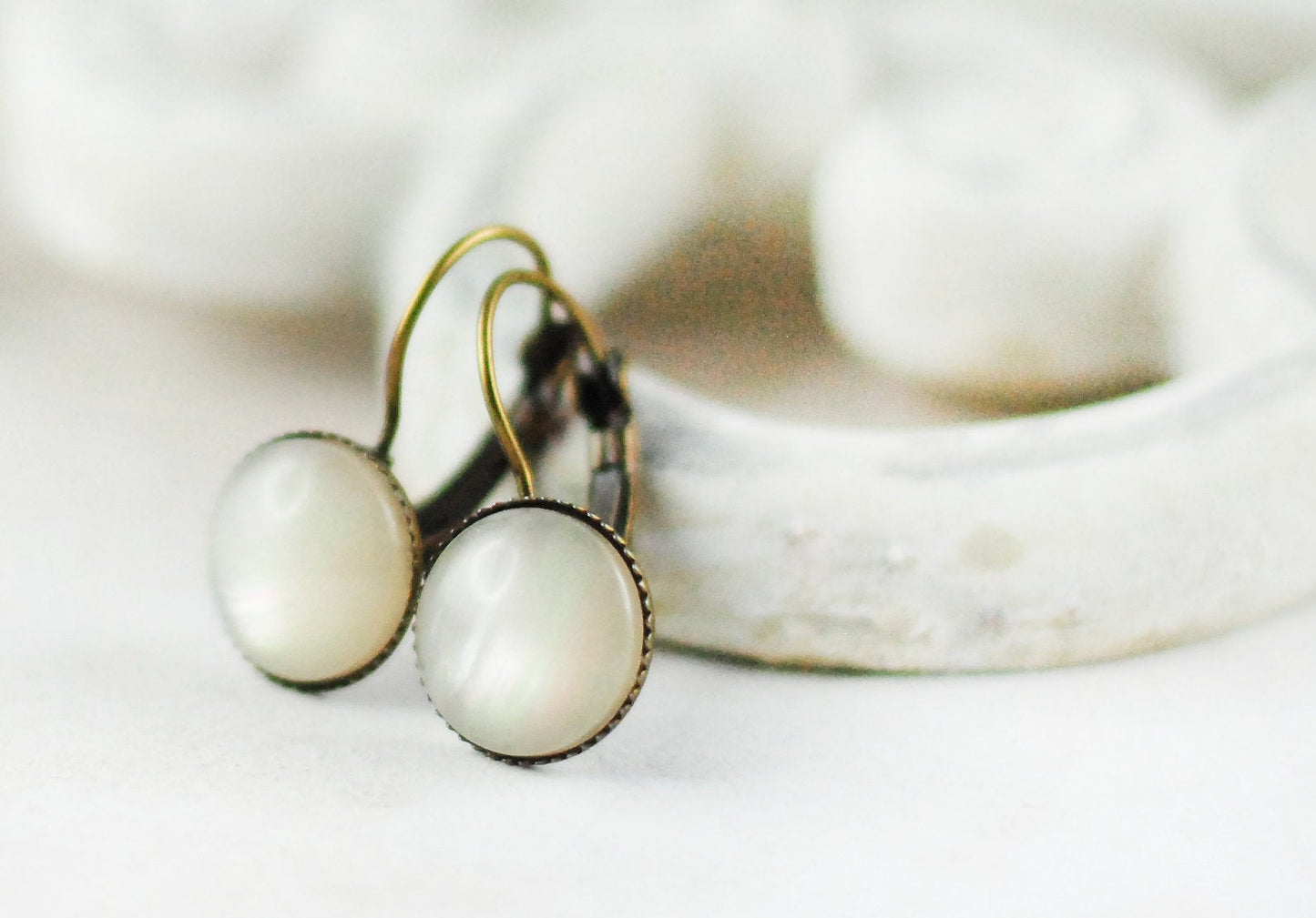 Ohrhänger "Perlmutt"