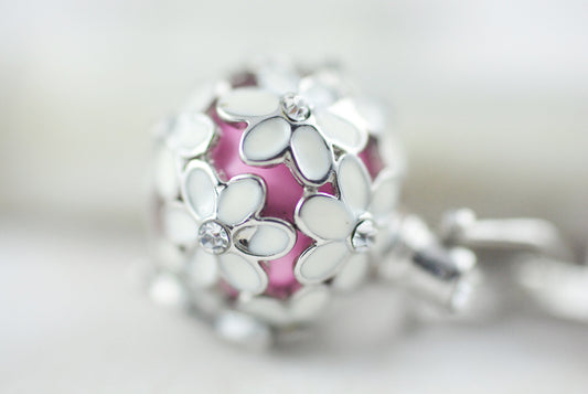 Medaillon "Blütenzauber" Rosa