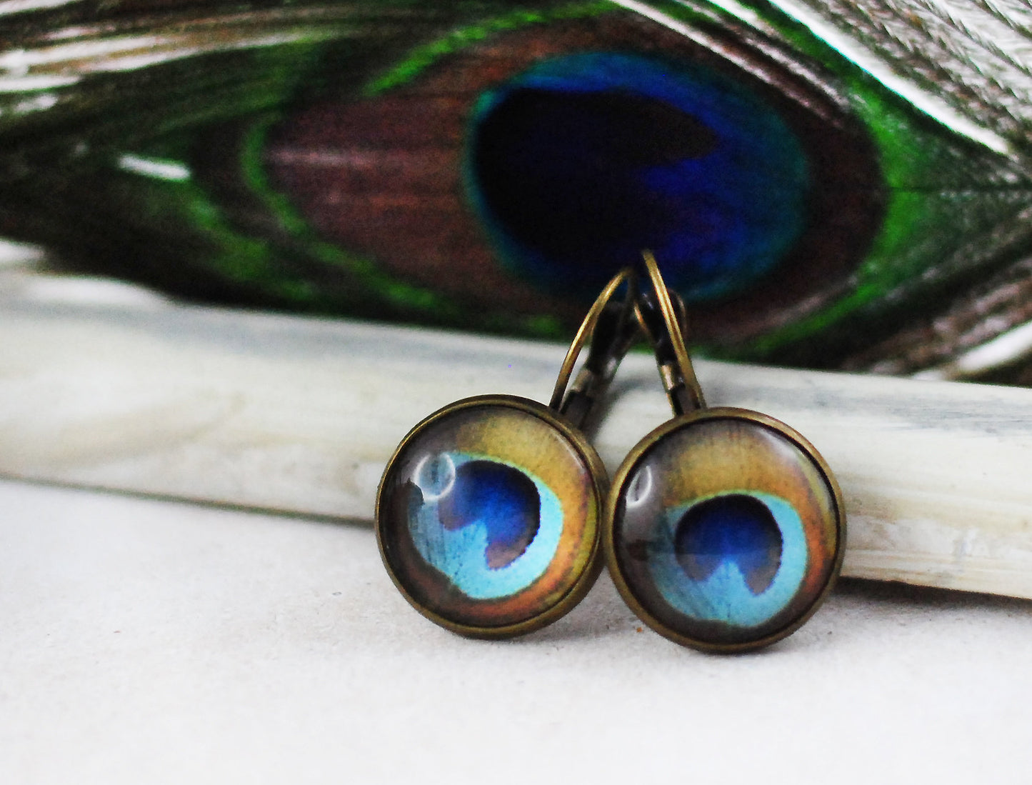 Ohrhänger "Pfauenauge"