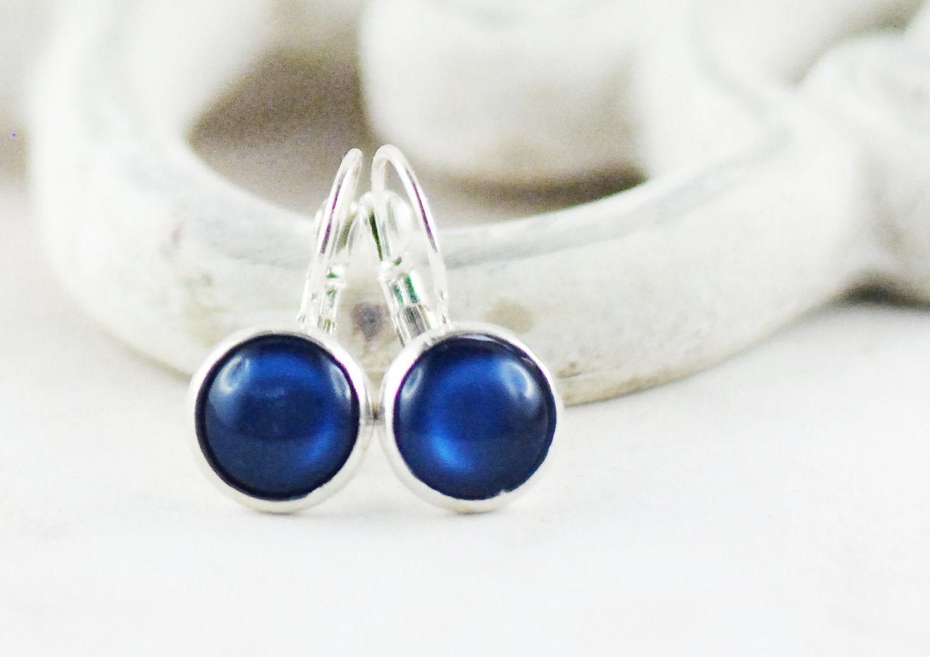 Ohrhänger "Nachtblau"