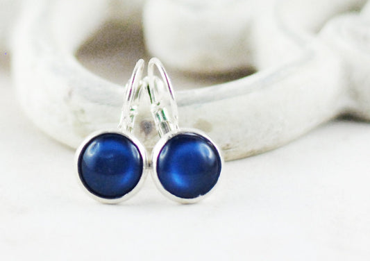 Ohrhänger "Nachtblau"