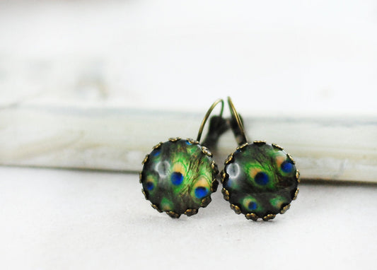 Ohrhänger "Pfauenauge" II