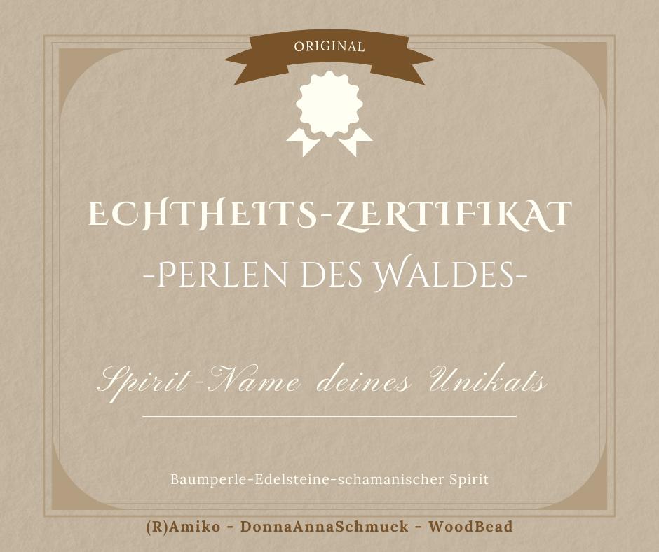 Inneres Feuer ✧ Baumperlen-Kette ✧ Carneol & Jaspis ✧ Unikat