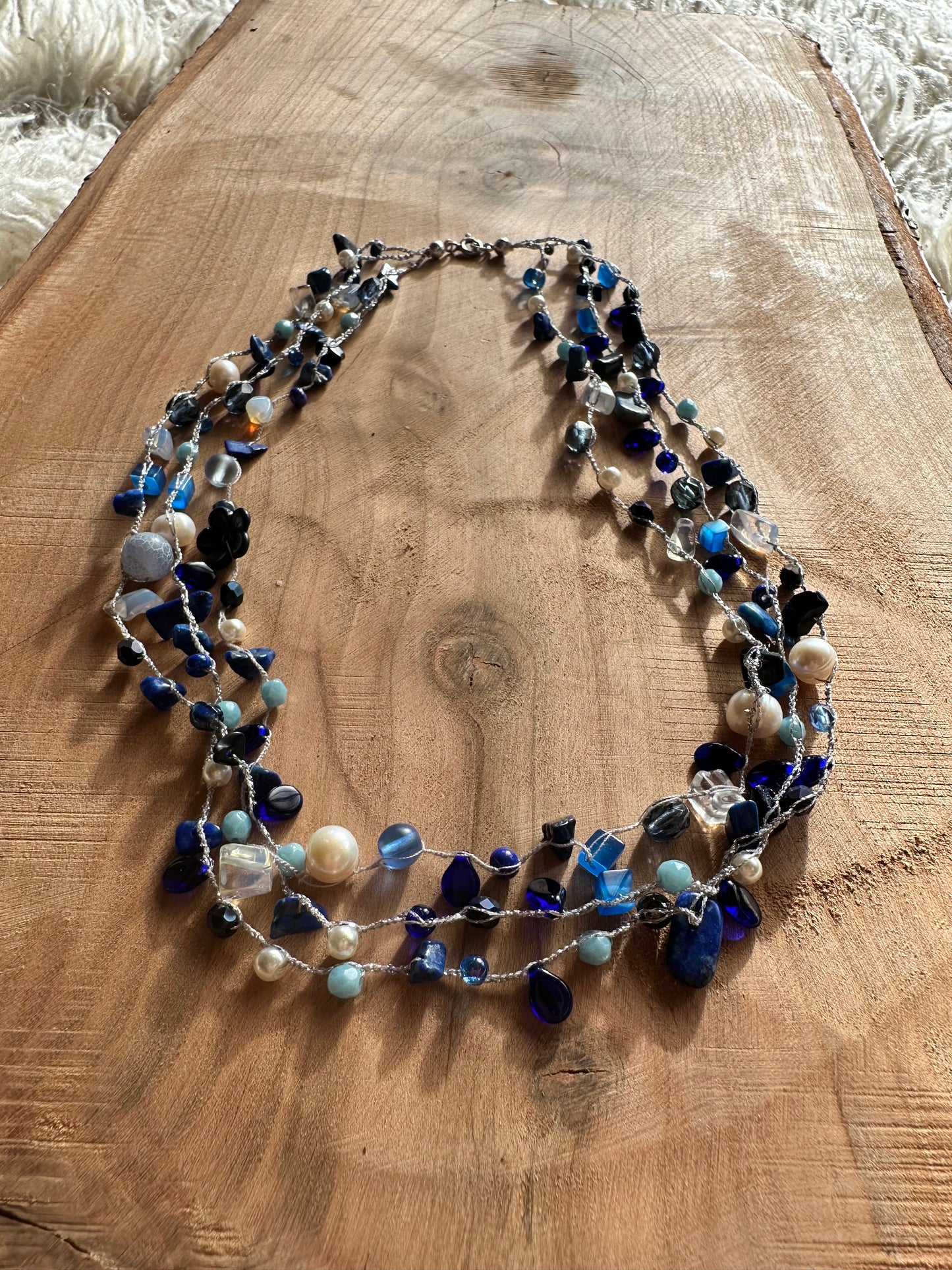 Unikatkette „Wintersonne“