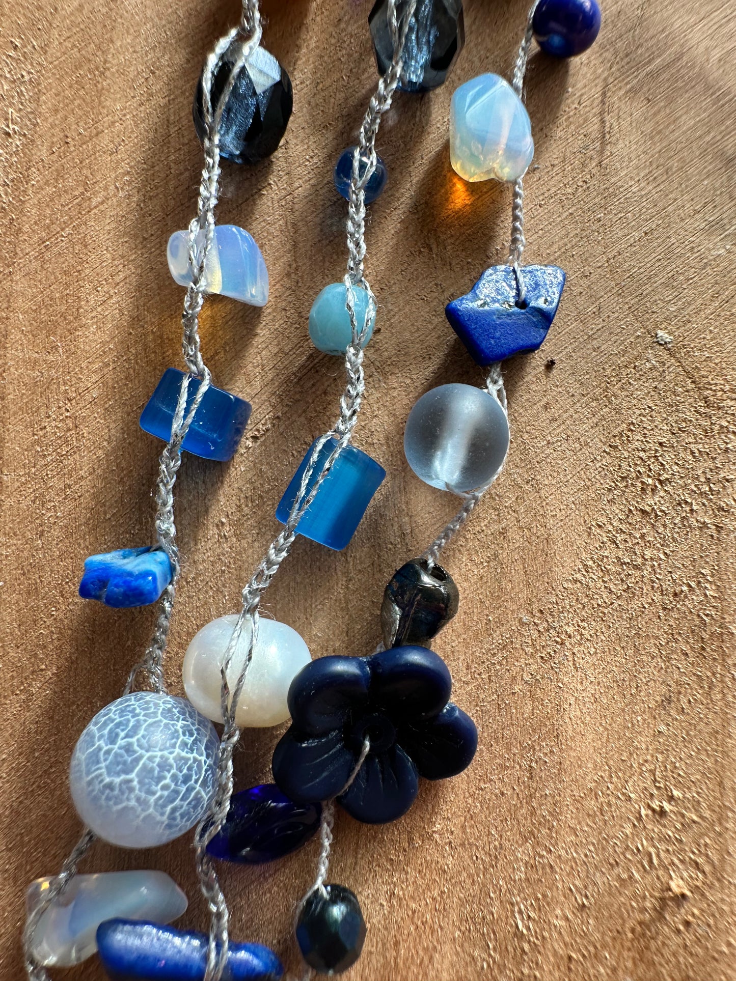 Unikatkette „Wintersonne“