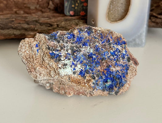 Krstalliner Azurit-Malachit