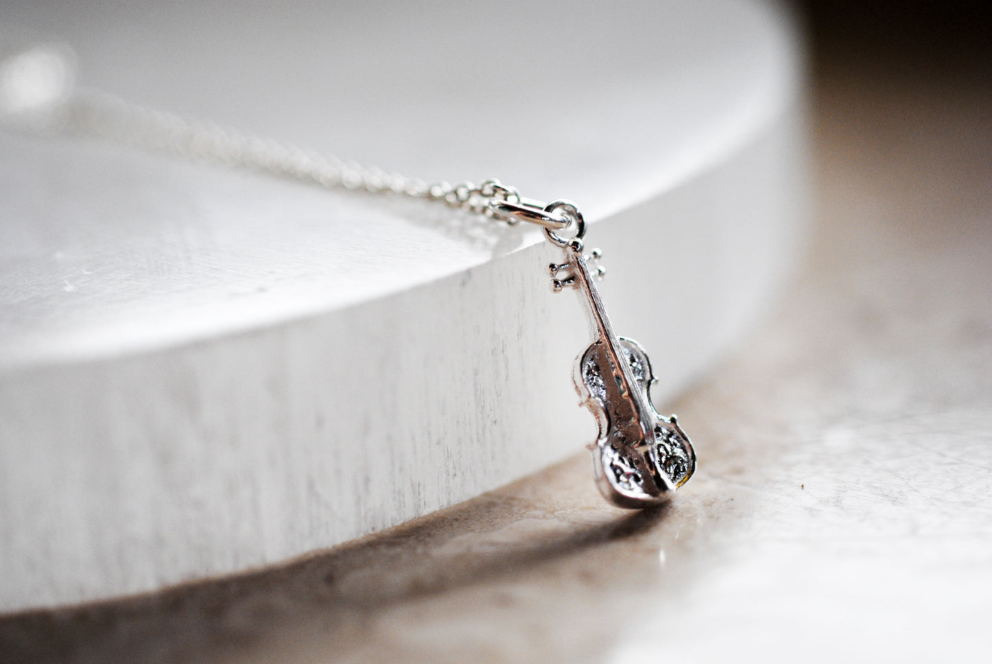 925er Silber Kette "Violine"