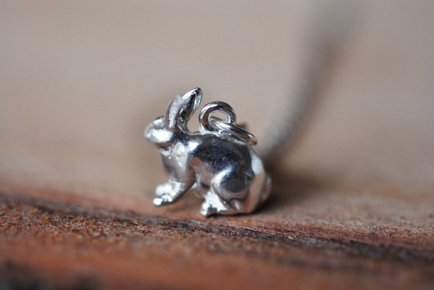 925er Silber Kette "Hase"