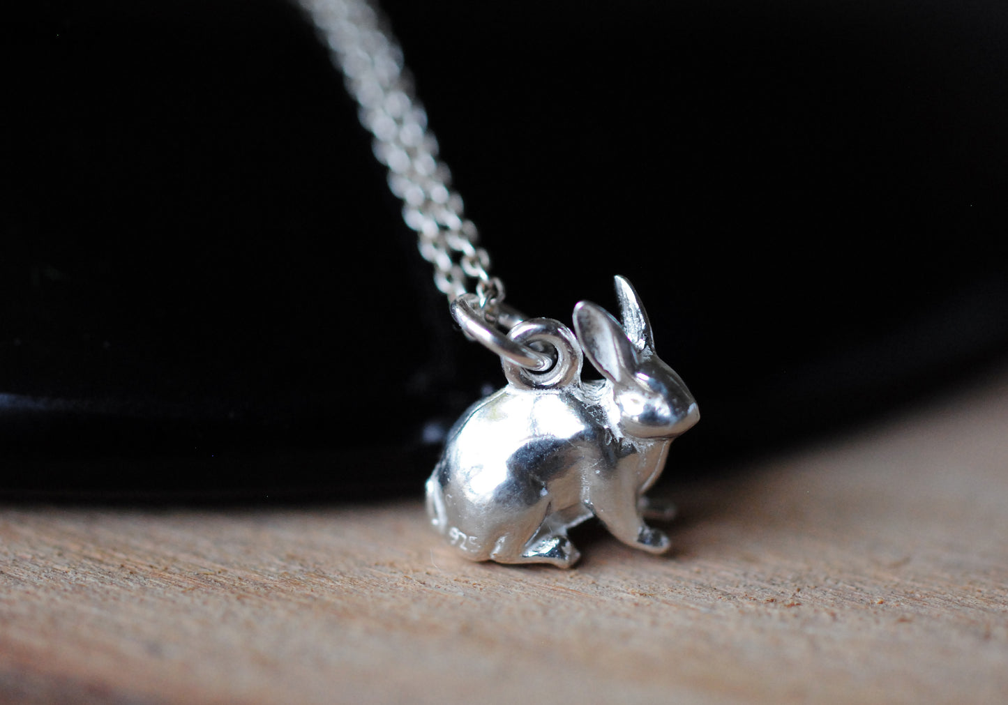 925er Silber Kette "Hase"