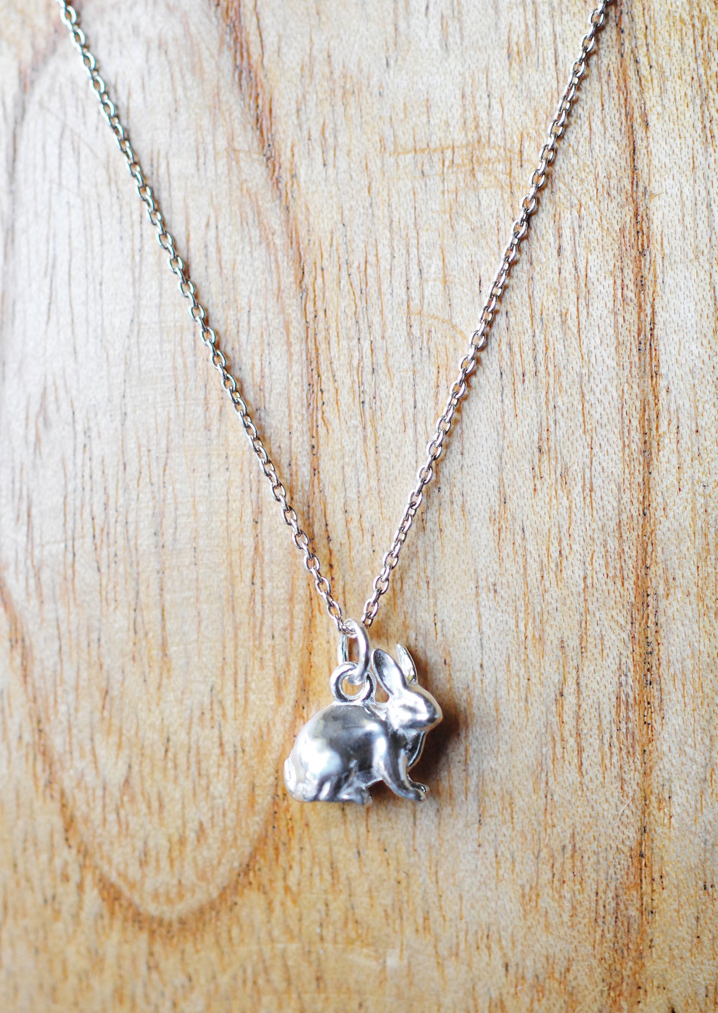 925er Silber Kette "Hase"