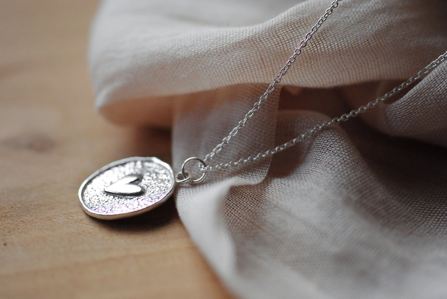 925er Silber Anhänger "Love" optional mit Kette