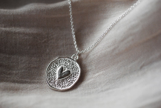 925er Silber Anhänger "Love" optional mit Kette
