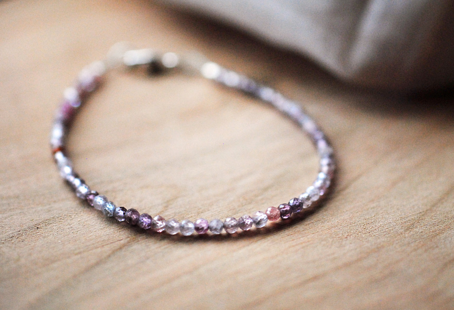 Spinell Armband facettiert