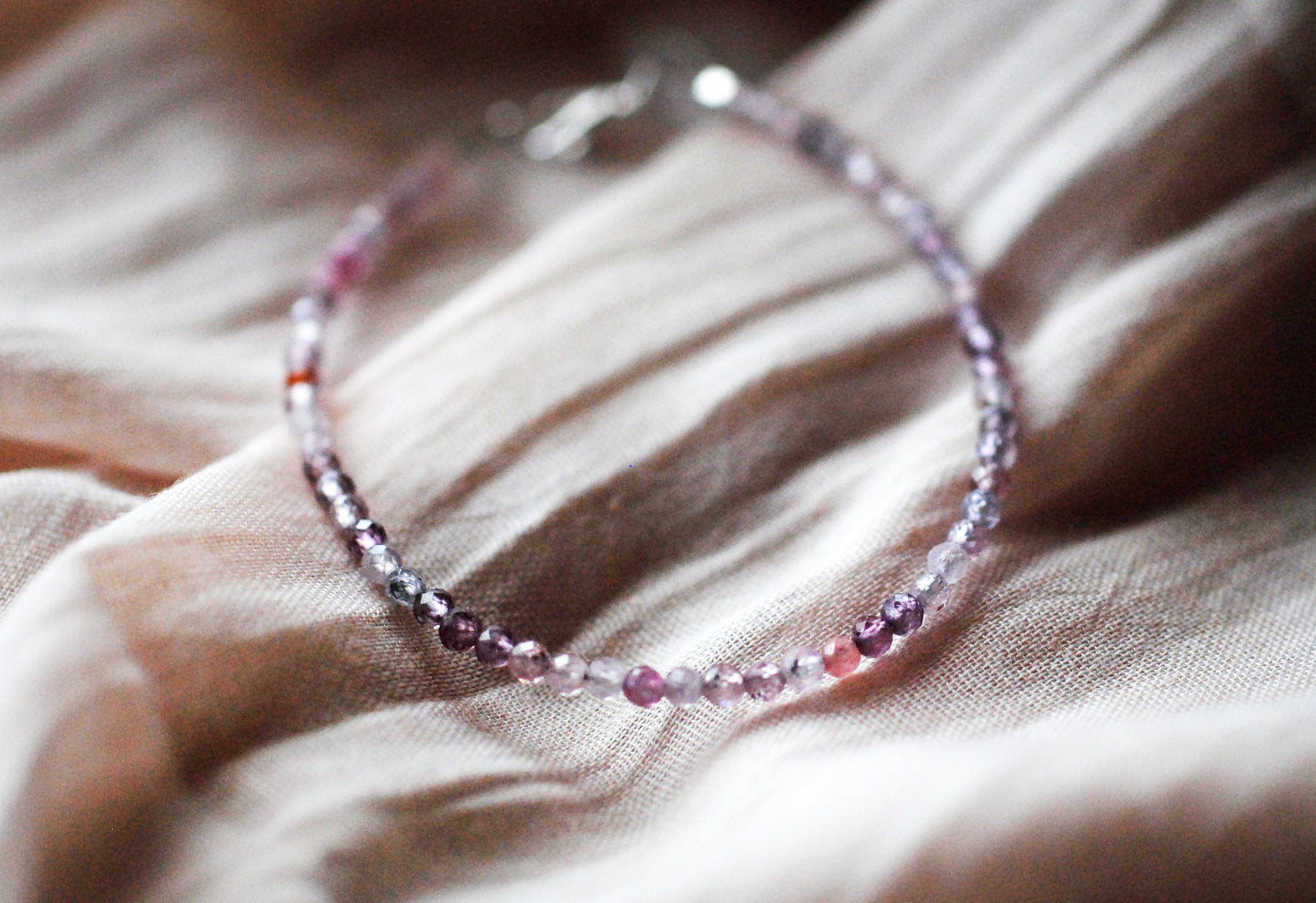 Spinell Armband facettiert