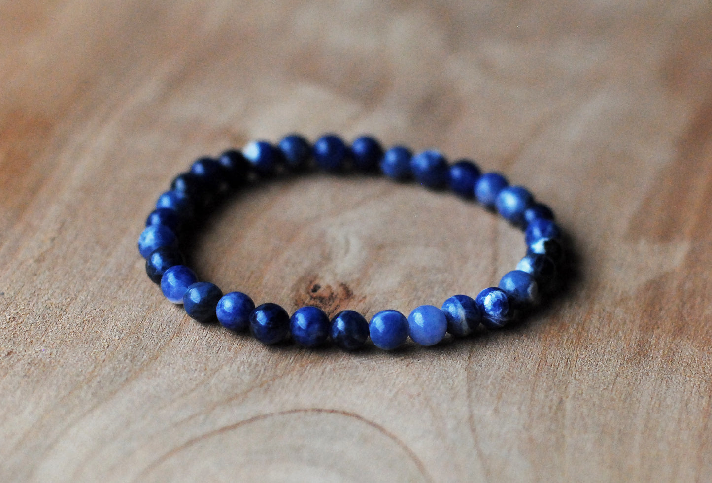 Sodalith Armband 6 mm
