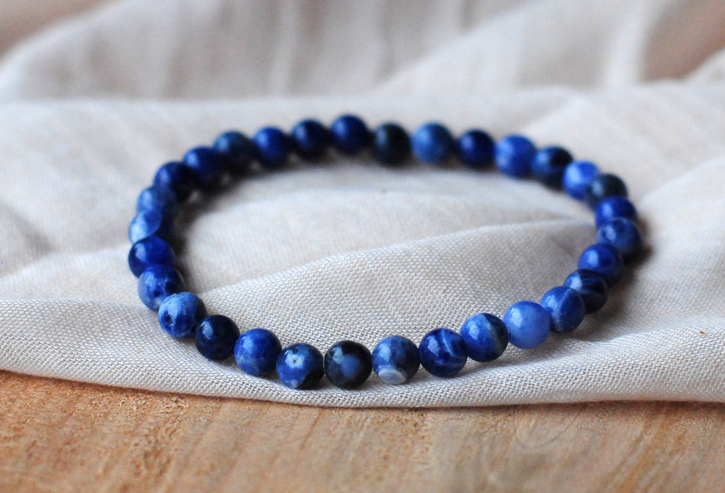 Sodalith Armband 6 mm