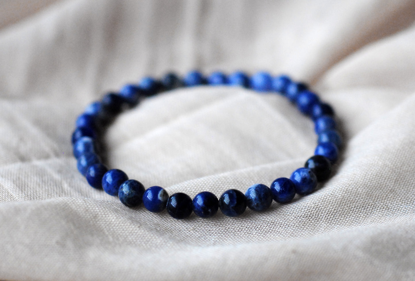 Sodalith Armband 6 mm