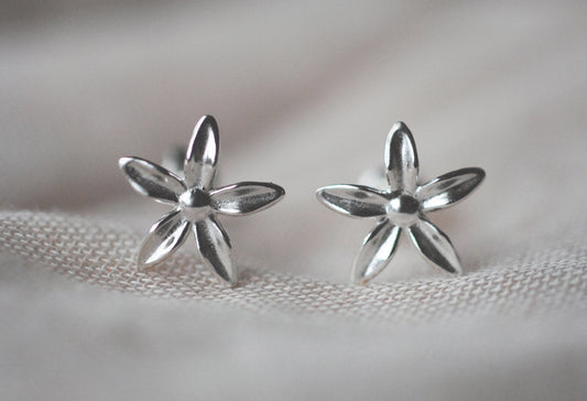925er Silber Ohrstecker "Blüte"