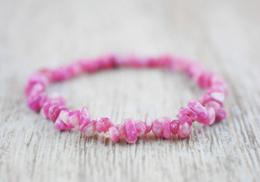 Pinker Turmalin / Rubellit Armband Splitter