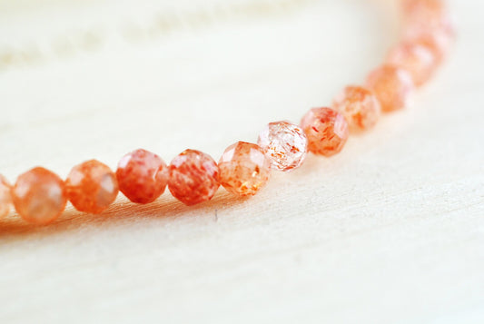 Sonnenstein Armband facettiert