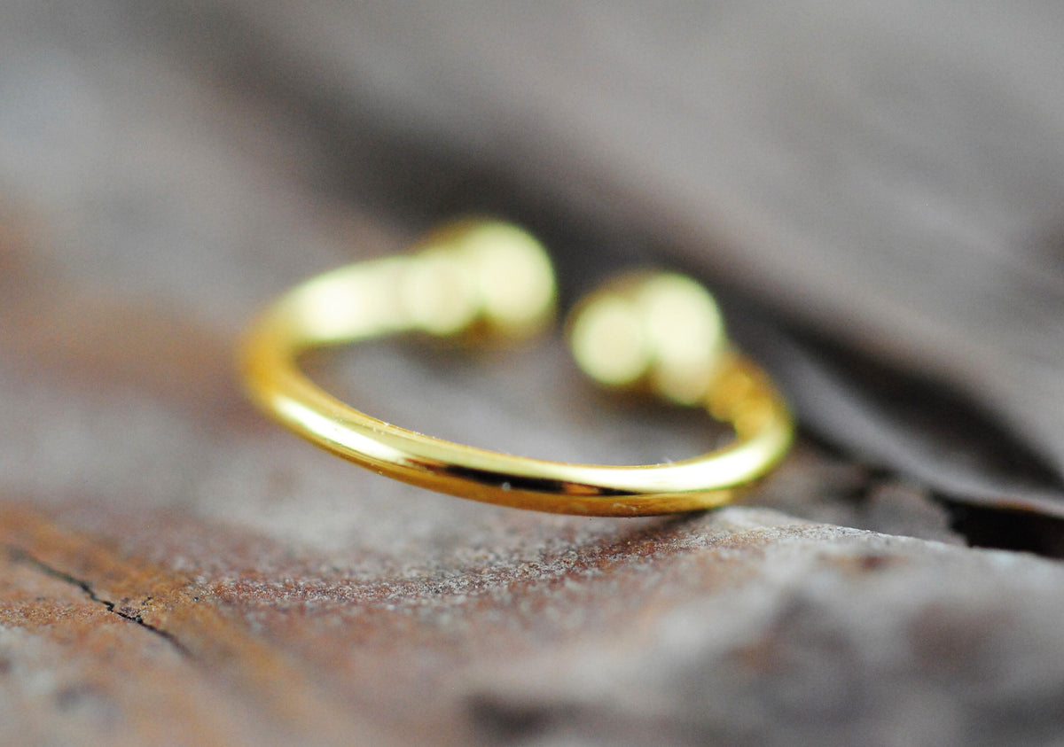 24K vergoldeter Ear Cuff