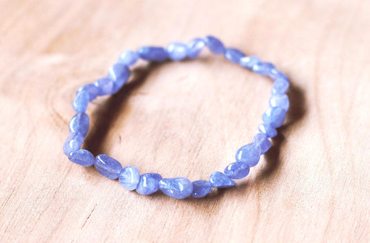 Tansanit Armband