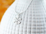 925er Silber Kette "Schneeflocke"