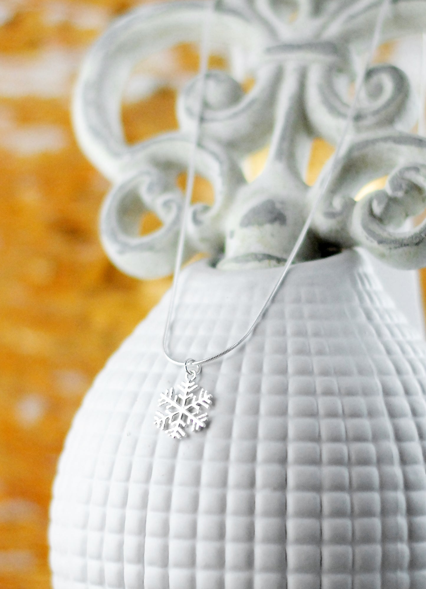 925er Silber Kette "Schneeflocke"