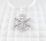 925er Silber Kette "Schneeflocke"