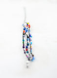 Armschmuck "Lakshmi" UNIKAT mit Glasperlen, Farbenpracht