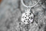 925er Silber Kette "Schneeflocke"