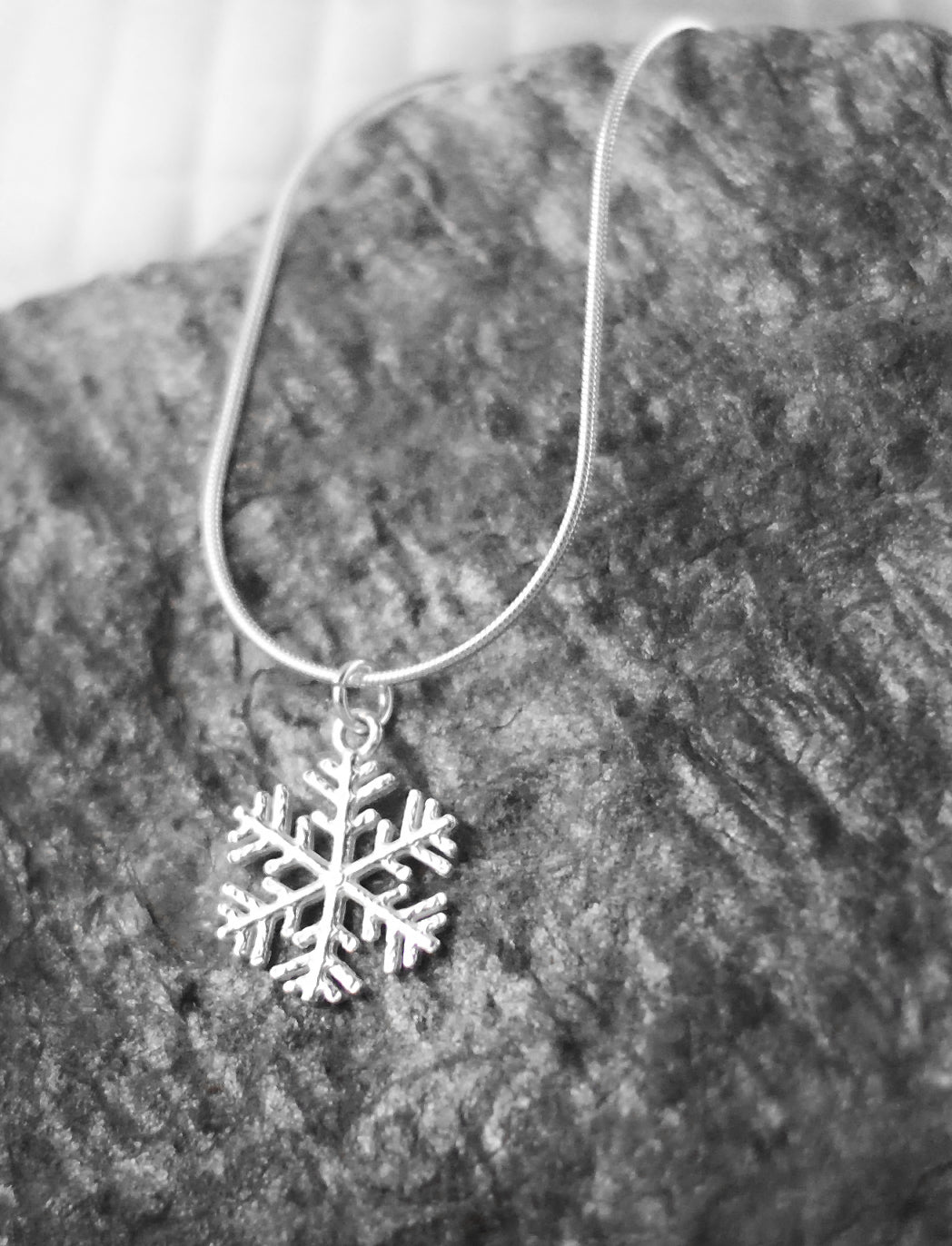 925er Silber Kette "Schneeflocke"